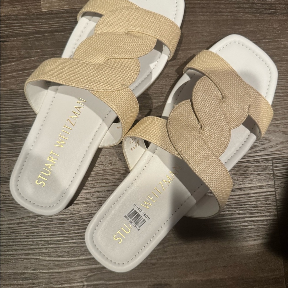 Stuart Weitzman Women's Tan Sandals